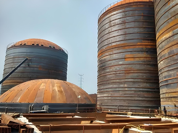 襄城焦粉钢板仓